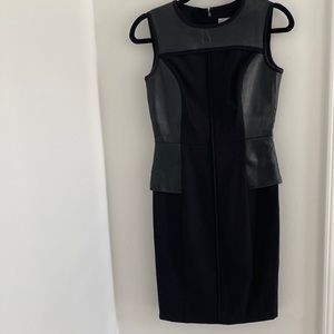 CALVIN KLEIN PEPLUM DRESS